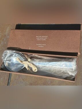 Bombay Duck London Sand Cast Aluminium Salad Servers – New in Box